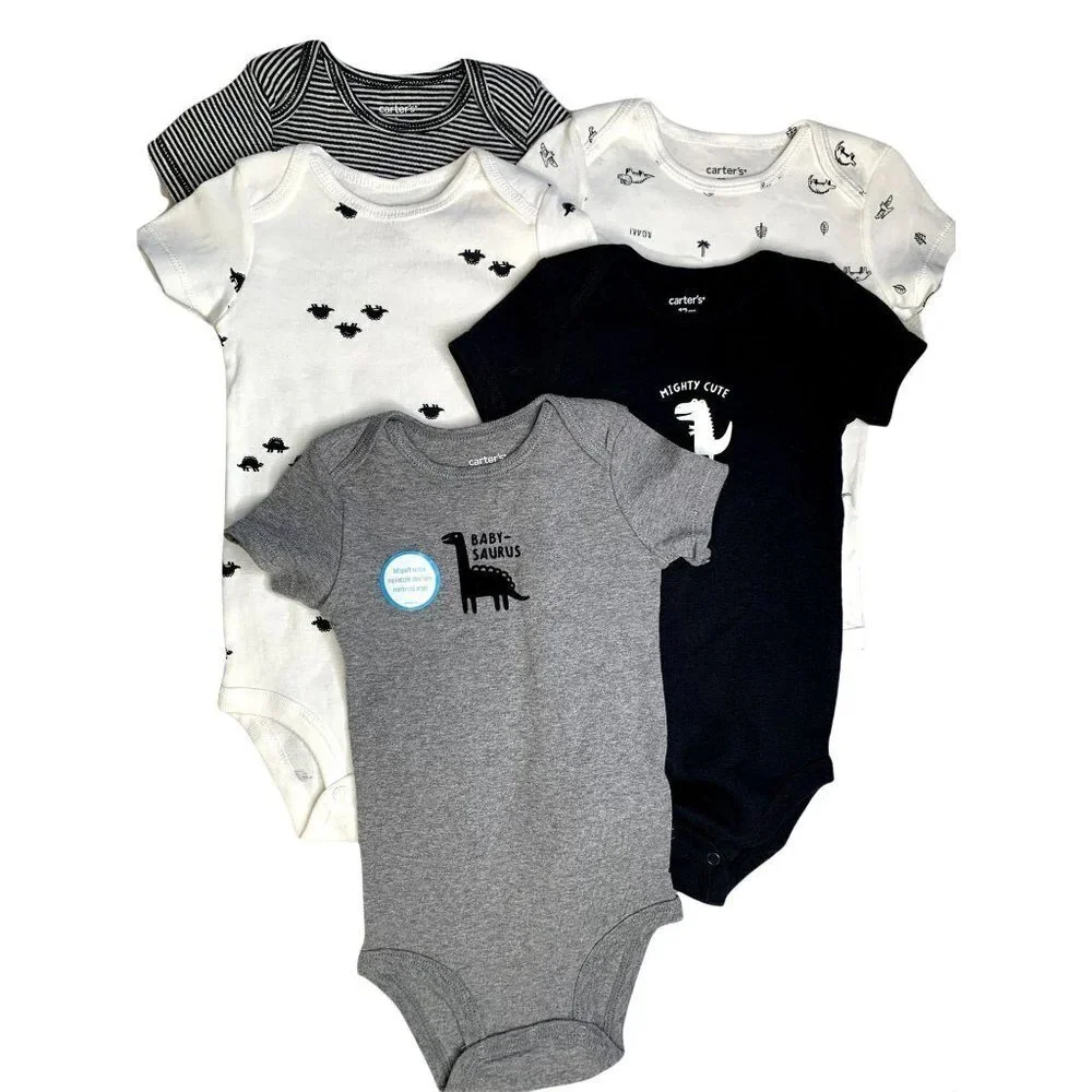 Carter's Baby Boy Dinosaurs Onesis